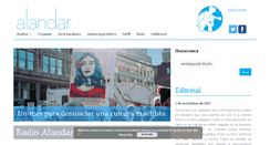 Desktop Screenshot of alandar.org