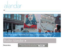 Tablet Screenshot of alandar.org